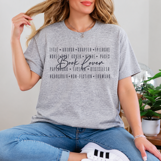 Book Lover Words words Lane Seven 