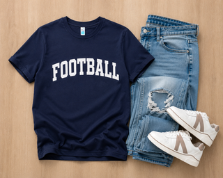 Football arch heavyweight tee football Lane seven heavyweight tee XS Navy 