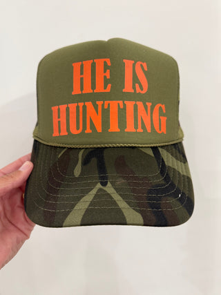 He is hunting foam trucker hat Hat Otto foam trucker 