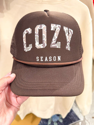 Cozy season foam trucker hat Hat Buck wholesale foam trucker 