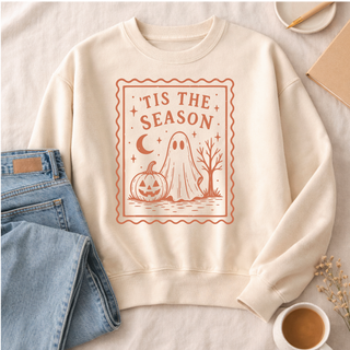 Tis' the Season Stamp Sweatshirt halloween Lane Seven 