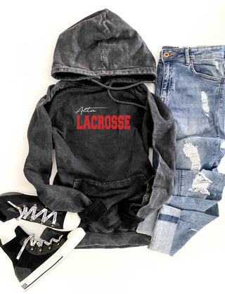 Alta Lacrosse vintage wash hoodie