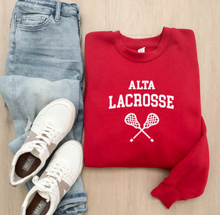 Alta Lacrosse sticks sweatshirt