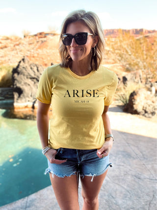 Arise tee Inspirational tee Bella Canvas 3001 