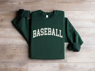 Baseball arch fleece sweatshirt baseball Lane seven and Hanes P160 