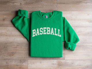 Baseball arch fleece sweatshirt baseball Lane seven and Hanes P160 