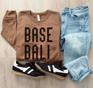 Baseball basic fleece sweatshirt baseball Gildan 18000 sweatshirt 