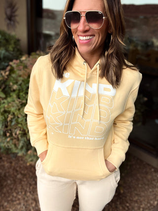 Be kind it's not that hard fleece hoodie Mood Lane seven fleece hoodie LS14001 