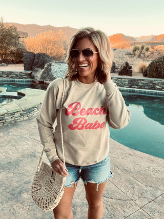 Beach babe french terry raglan Lake French Terry raglan Independent Trading French Terry raglan 