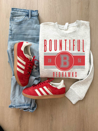 Bountiful Redhawks fleece sweatshirt