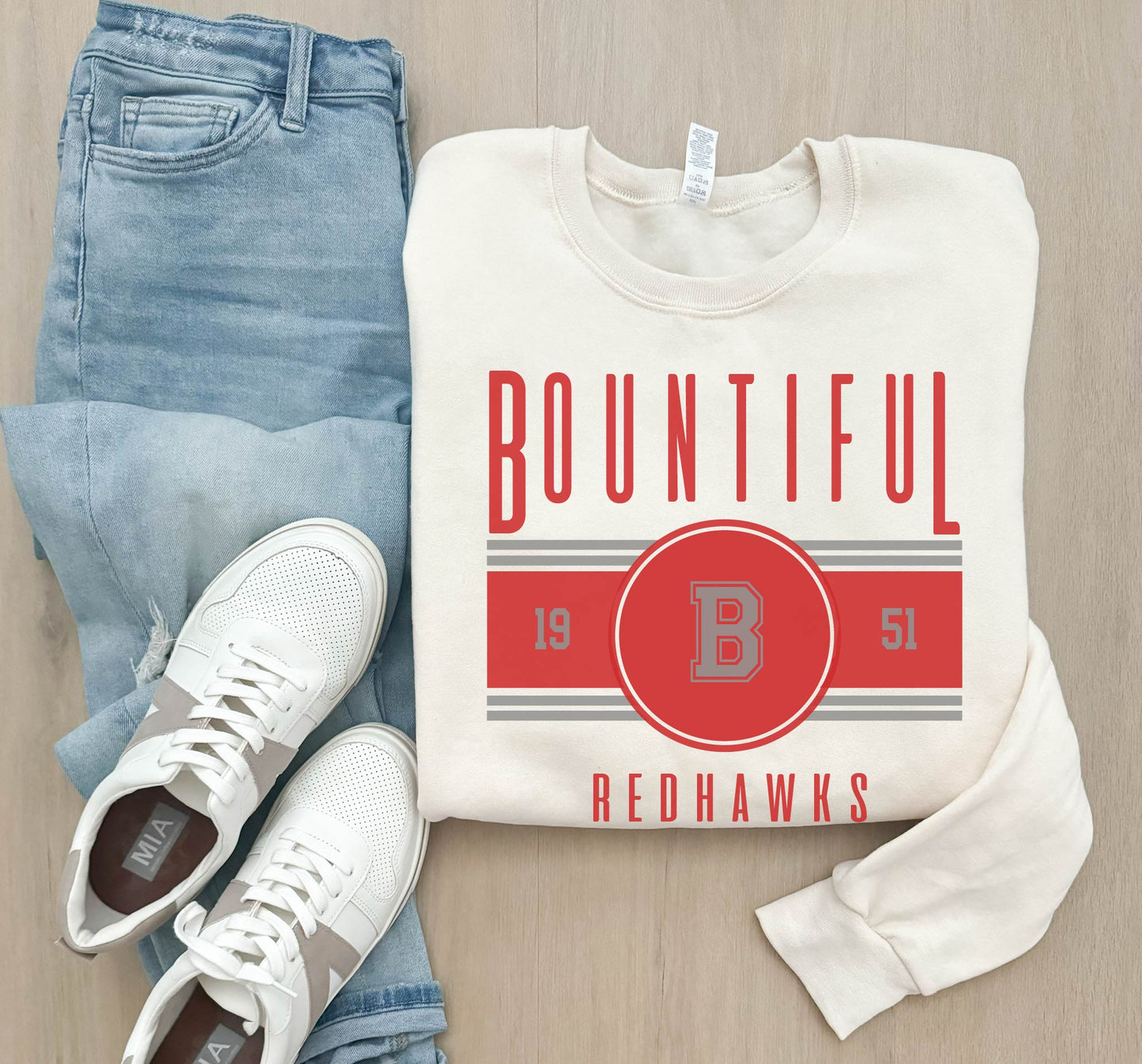 Bountiful logo basic sweatshirt
