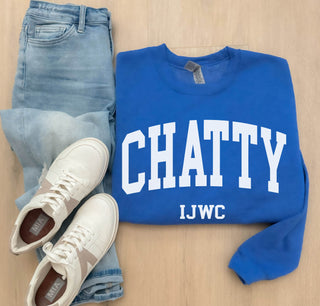 Chatty IJWC basic sweatshirt Gildan 18000 sweatshirt 