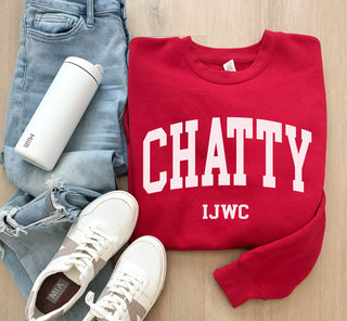 Chatty IJWC basic sweatshirt Gildan 18000 sweatshirt 