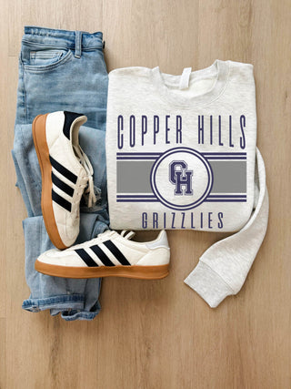 Copper Hills Grizzlies logo sweatshirt