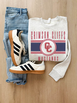 Crimson Cliffs logo sweatshirt