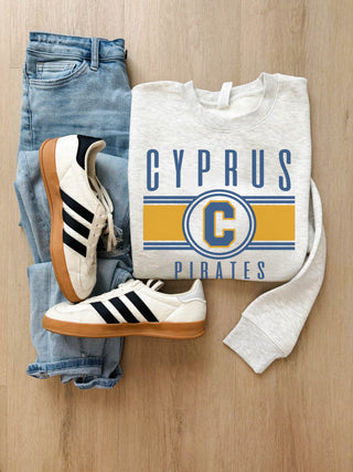 Cyprus Pirates logo sweatshirt