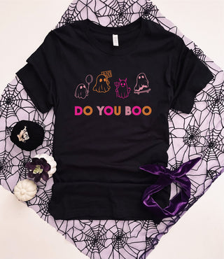 Do you boo tee Short Sleeve halloween tee Bella canvas 3001 