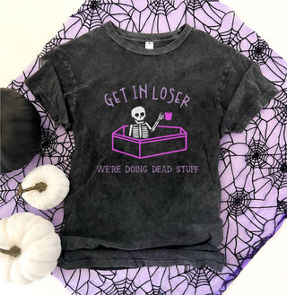 Get in loser vintage wash tee Fall tee Lane Seven Vintage Zinc 