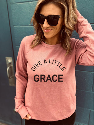 Give a little grace french terry raglan Fall French Terry raglan Lane seven and cotton heritage French Terry raglans 