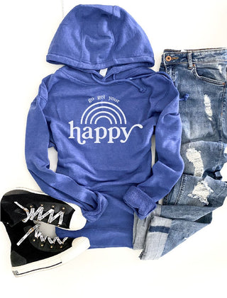 Go get your happy french terry hoodie Fall French Terry hoodie Lane seven and cotton heritage French Terry raglans 