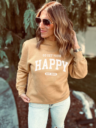 Go get your happy Est. 2020 urban sweatshirt