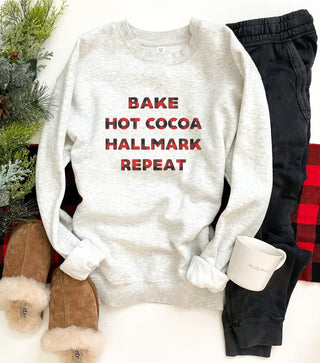 Hallmark repeat sweatshirt Holiday sweatshirt Lane seven unisex sweatshirt 