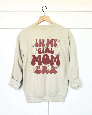 In my girl mom era back print basic sweatshirt Mom collection Gildan 18000 sweatshirt 