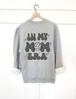 In my volleyball mom era back print basic sweatshirt Sports collection Gildan 18000 sweatshirt 