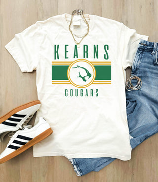 Kearns Cougars logo heavyweight tee