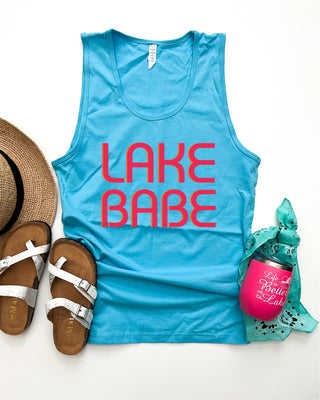 Lake Babe unisex tank Miscellaneous tank Cotton heritage mc1790 