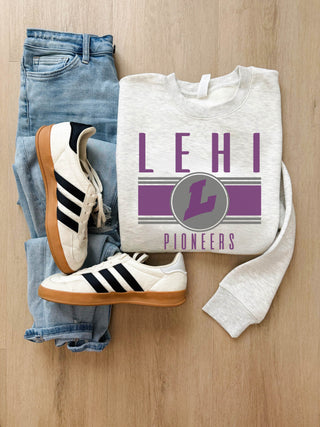 Lehi Pioneers logo sweatshirt