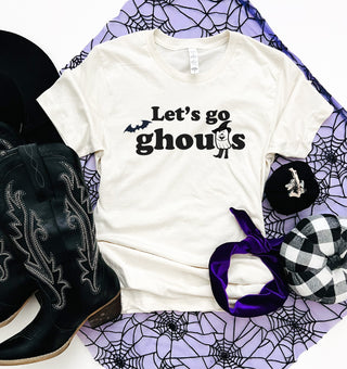Let's go ghouls tee Short Sleeve halloween tee Bella canvas 3001 