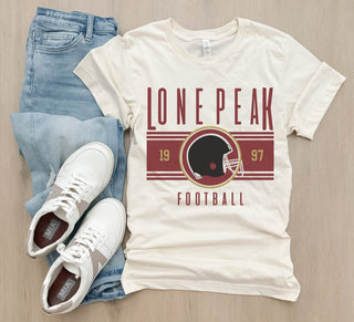 Lone Peak helmet logo tee