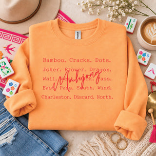 Mahjong Words Sweatshirt