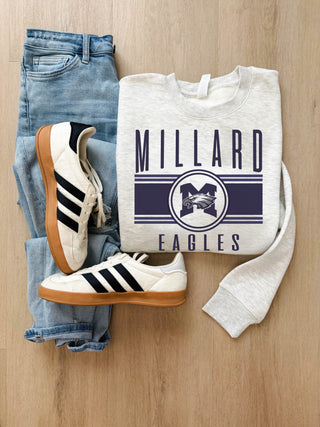 Millard Eagles logo sweatshirt