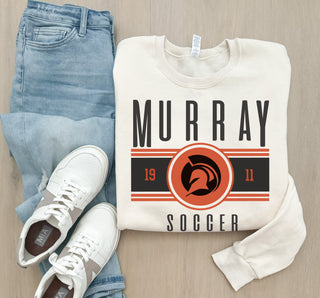 Murray soccer logo basic sweatshirt