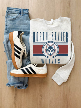 North Sevier Wolves logo sweatshirt
