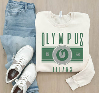 Olympus logo basic sweatshirt