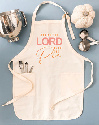 Pass the pie apron Fall apron Apron 