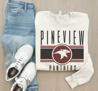 Pineview logo basic sweatshirt
