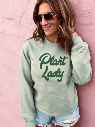Plant lady sweatshirt Spring Gildan SF000 