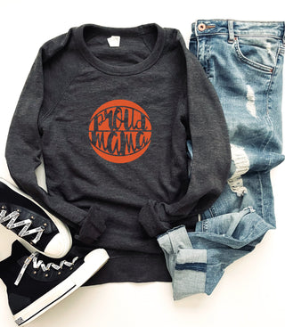 Proud mama basketball french terry raglan Sports French Terry raglan Lane seven French Terry raglan charcoal 