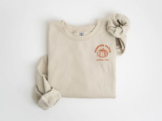 Pumpkin Patch Picking Crew basic sweatshirt Fall Sweatshirt Gildan basic 18000 
