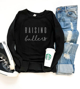 Raising ballers french terry raglan Sports French Terry raglan Lane seven French Terry raglan 