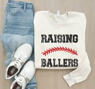 Raising Ballers fleece sweatshirt