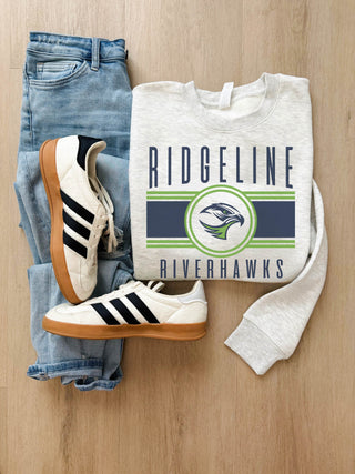 Ridgeline Riverhawks logo sweatshirt