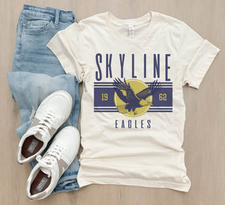 Skyline Eagles logo tee