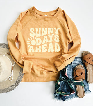 Sunny days ahead french terry raglan Lake French Terry raglan Independent Trading French Terry raglan 