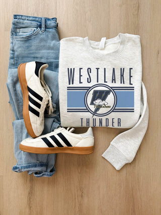 Westlake Thunder logo fleece sweatshirt