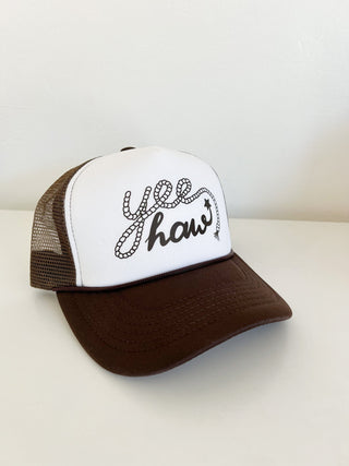 Yee haw foam trucker hat Hat Buck wholesale foam trucker 